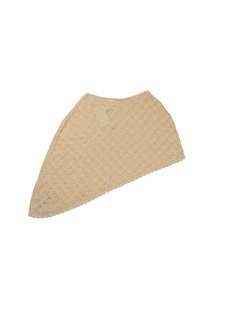 Lovers & Friends Emery Textured Poncho in Ivory